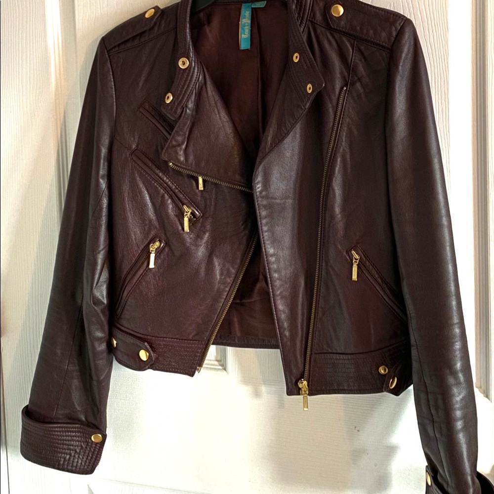 Truth + Pride Leather Jacket